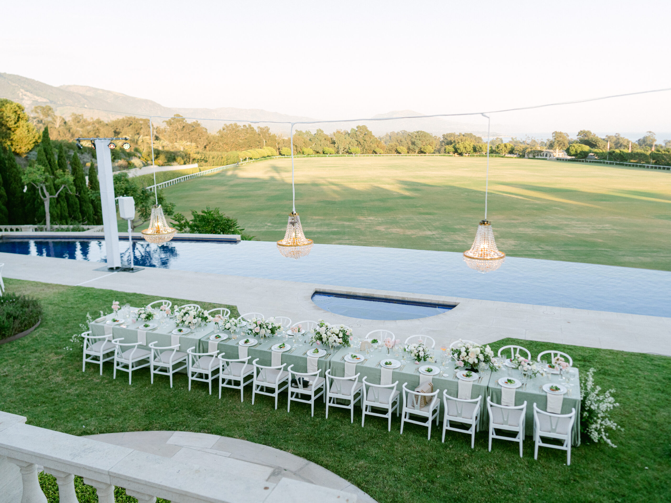 classic wedding in montecito california at bella vista estate